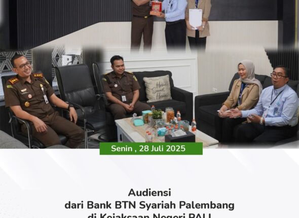 Senin, 28 Juli 2025Kepala Kejaksaan Negeri PALI Bapak Farriman Isandi Siregar, SH, MH didampingi