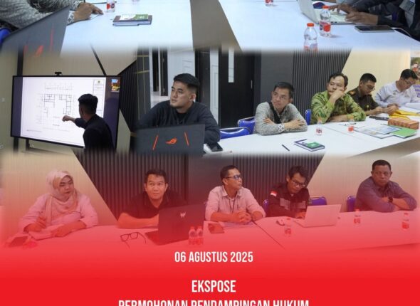 Rabu, 06 Agustus 2025Telah dilaksanakan ekspose-pemaparan atas Permohonan Pendampingan Hukum Keg