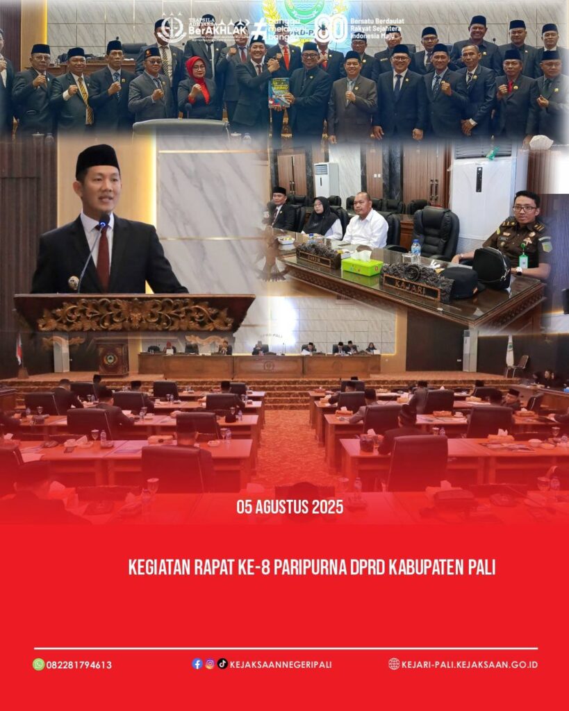 Selasa, 05 Agustus 2025Kasubsi A Intelijen Kejaksaan Negeri PALI Bapak Judistira Yusticia, SH, M