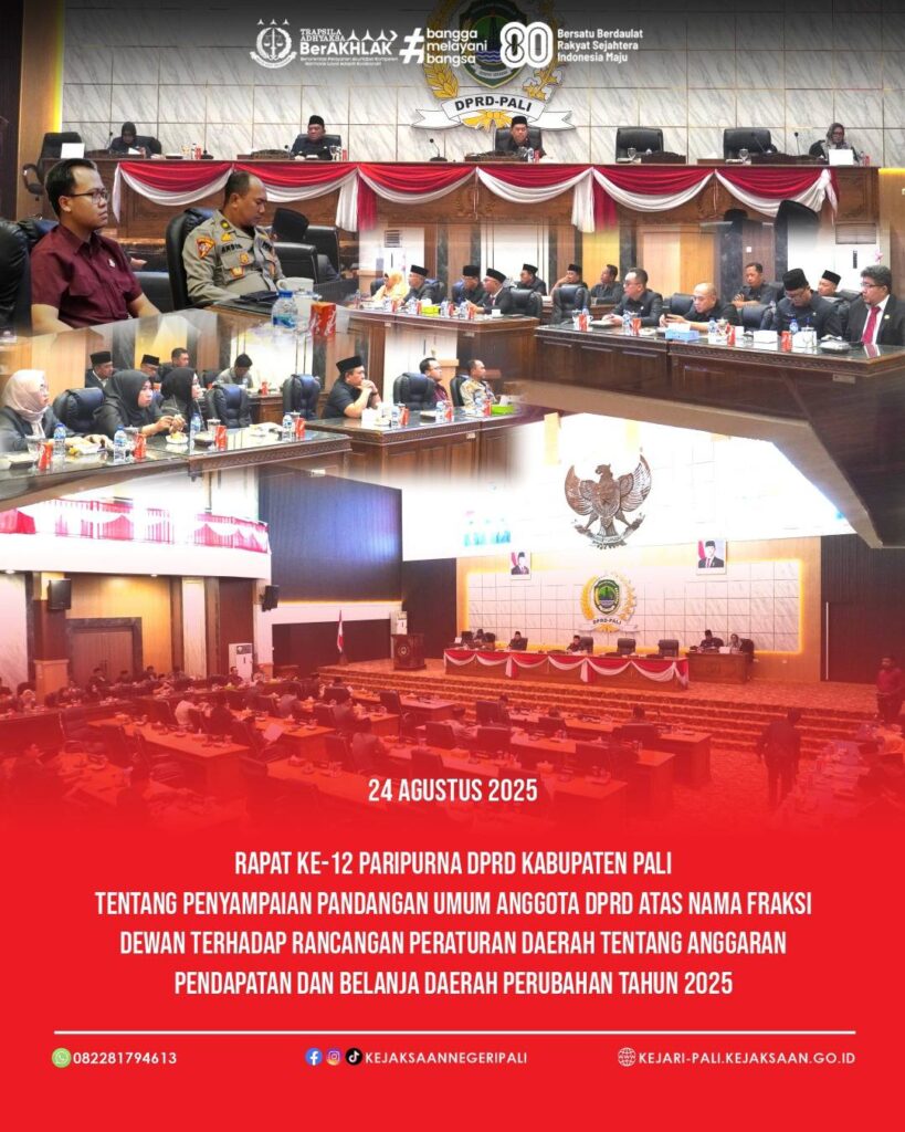 Talang Ubi, Kepala Kejaksaan Negeri PALI diwakili oleh Jaksa Fungsional Bapak Kresna Satya Nagar