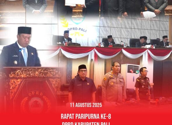 Talang Ubi,Kepala Kejaksaan Negeri PALI diwakili oleh Kasubsi A Bapak Judistira Yusticia, SH, MH