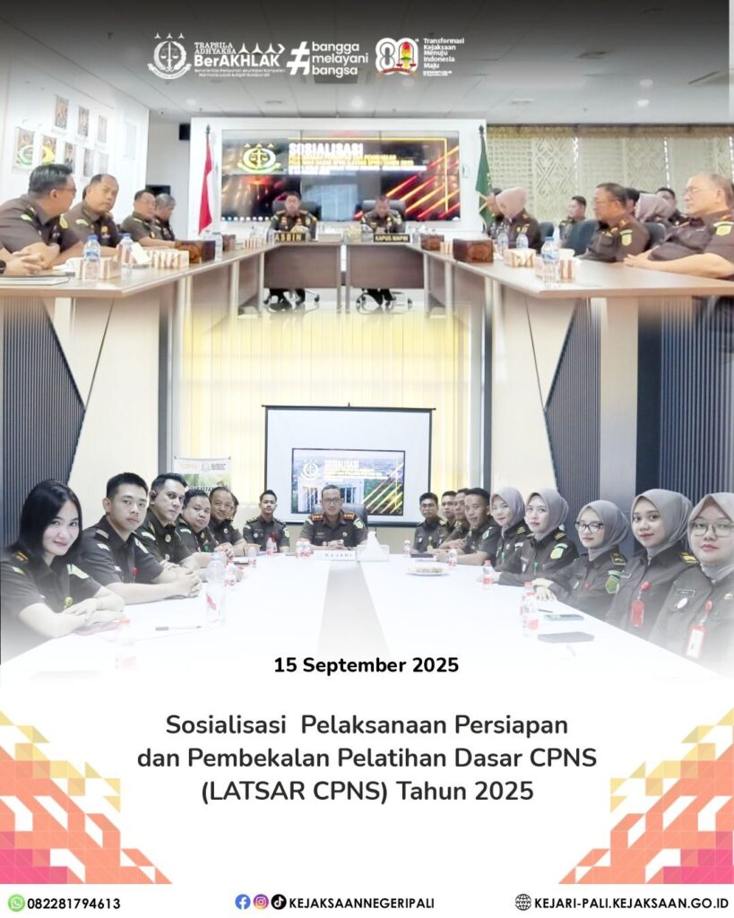 Talang Ubi, Kepala Kejaksaan Negeri PALI Bapak Farriman Isandi Siregar, SH, MH didampingi Kasuba (2)