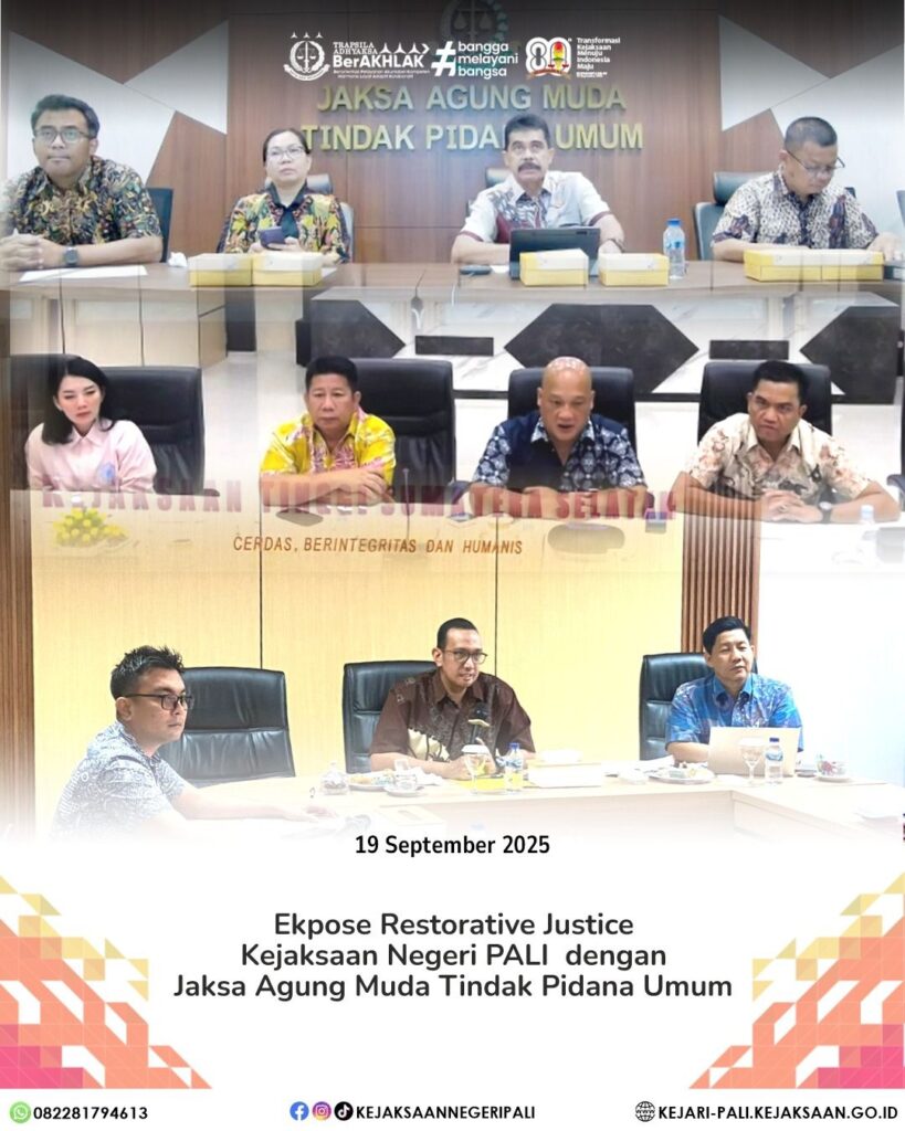 Talang Ubi, Kepala Kejaksaan Negeri PALI Bapak Farriman Isandi Siregar, SH,MH, didampingi Kasubs