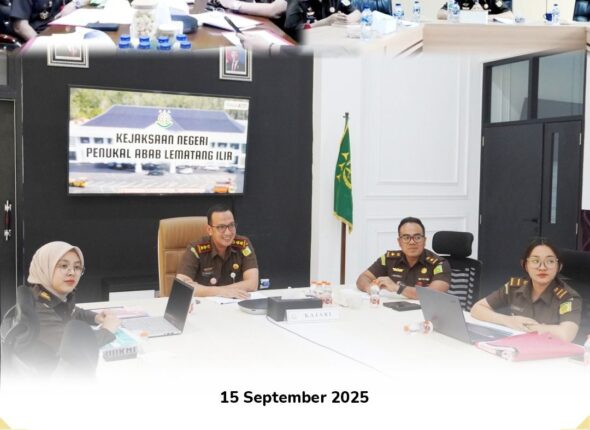 Talang Ubi, Kepala Kejaksaan Negeri PALI Bapak Farriman Isandi Siregar, SH,MH, didampingi Kepala (1)