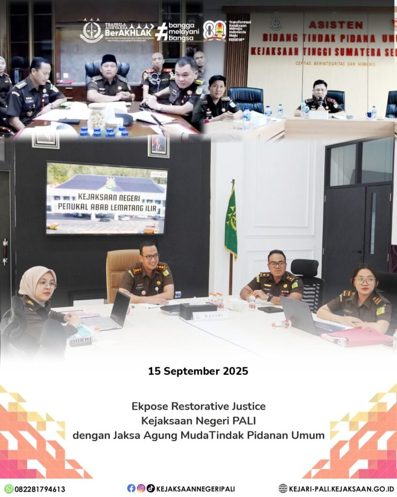 Talang Ubi, Kepala Kejaksaan Negeri PALI Bapak Farriman Isandi Siregar, SH,MH, didampingi Kepala (1)