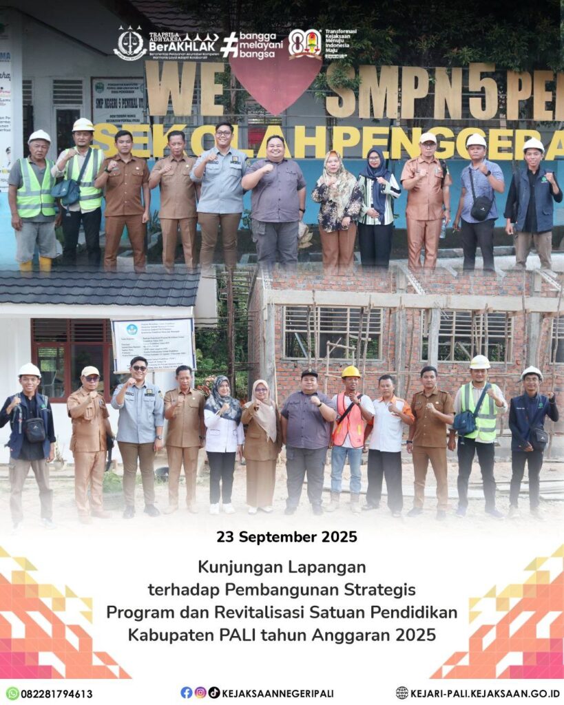 Talang Ubi, Tim Pengamanan Pembangunan Strategis Daerah (PPSD) Kejari PALI yang dipimpin Kasi In (3)