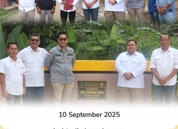Talang Ubi, Tim Pengamanan Pembangunan Strategis Daerah (PPSD) Kejari PALI yang dipimpin Kasi In