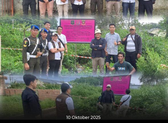 Talang Ubi, Jaksa Eksekutor Kejaksaan Negeri PALI Bapak Septian Safaat SH,MH, dan Riko Adrian,SH