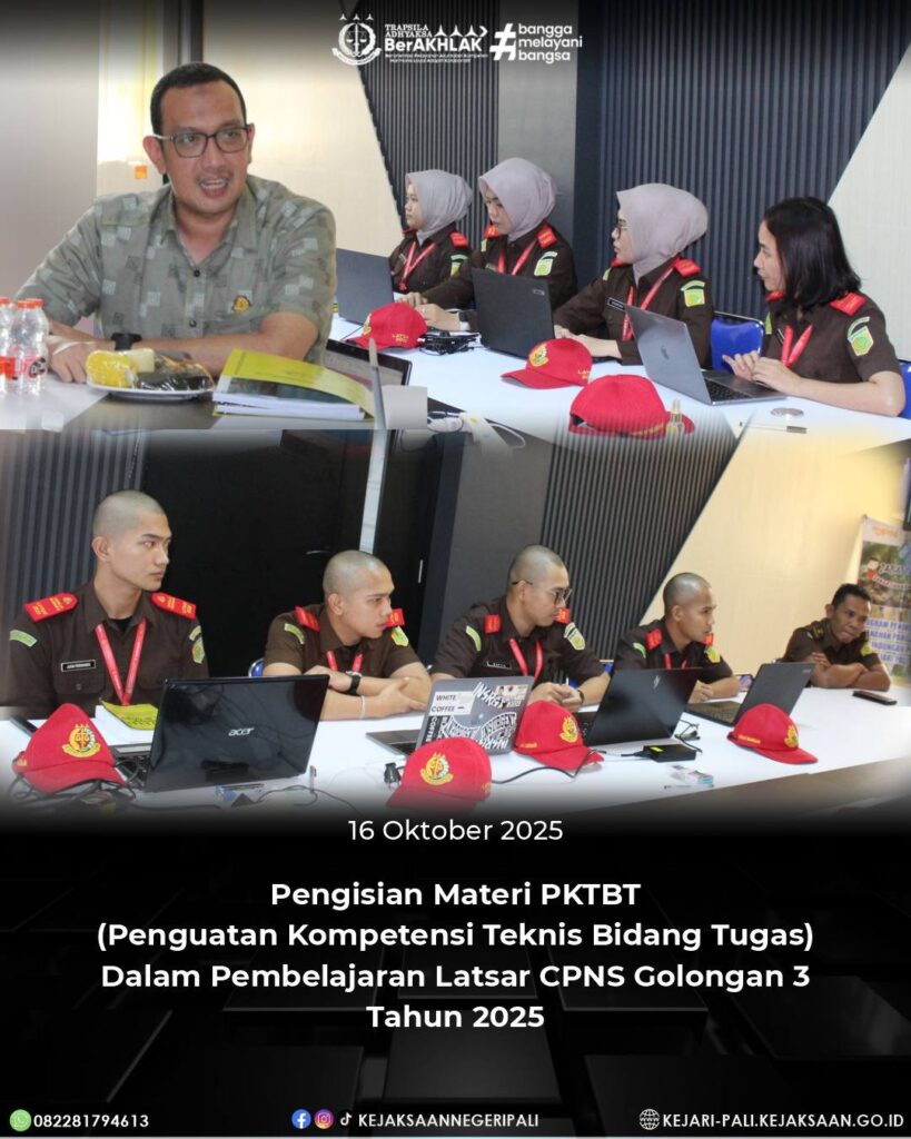 Talang Ubi, Kepala Kejaksaan Negeri PALI Bapak Farriman Isandi Siregar, SH, MH, Kepala Seksi Per