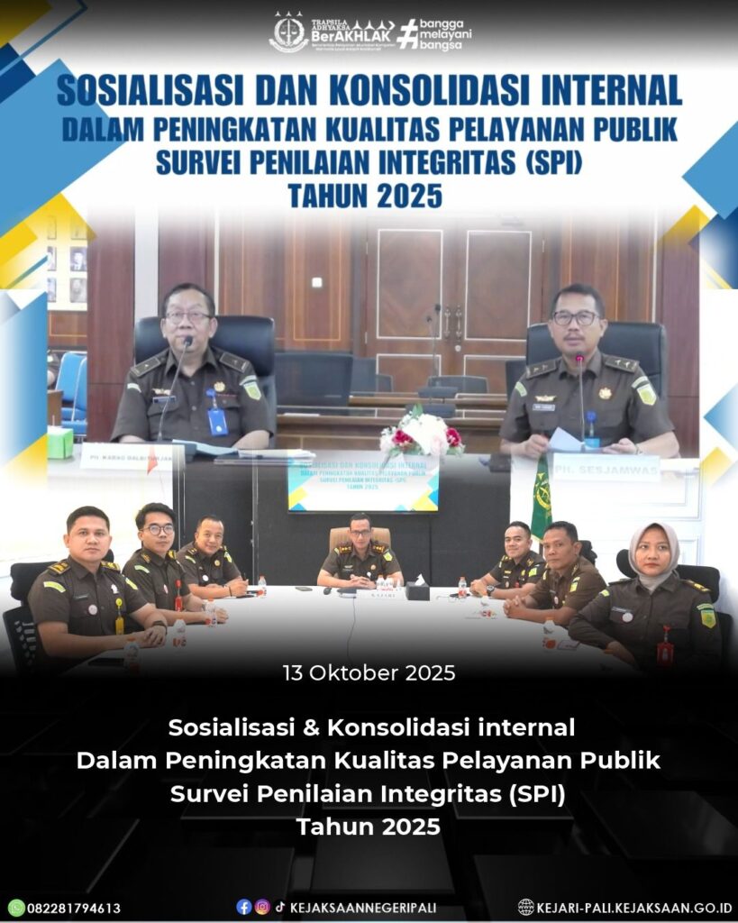 Talang Ubi, Kepala Kejaksaan Negeri PALI Bapak Farriman Isandi Siregar, SH, MH didampingi Kepala (1)