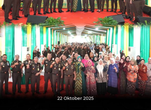 Talang Ubi, Kepala Kejaksaan Negeri PALI Bapak Farriman Isandi Siregar, SH, MH didampingi Ketua