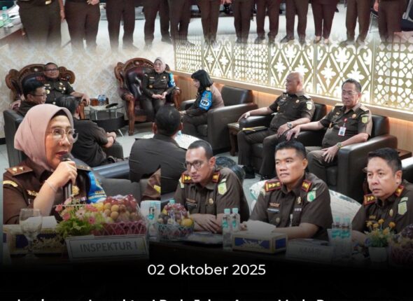 Talang Ubi, Kepala Kejaksaan Negeri PALI Bapak Farriman Isandi Siregar, SH,MH, didampingi Kasuba