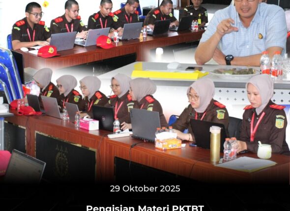 Talang Ubi, Kepala Kejaksaan Negeri PALI Bapak Farriman Isandi Siregar, SH,MH menjadi pemateri d