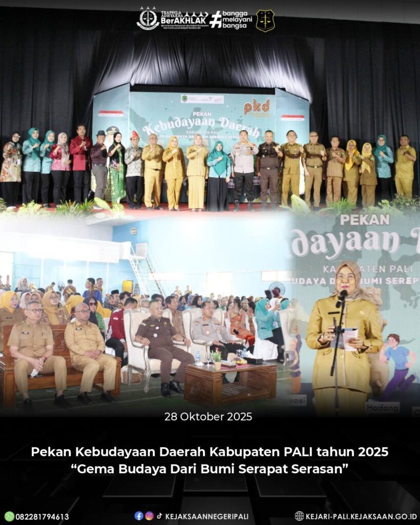 Talang Ubi, Kepala Kejaksaan Negeri PALI yang di wakili oleh Kepala Seksi PAPBB Bapak Alfian Jau