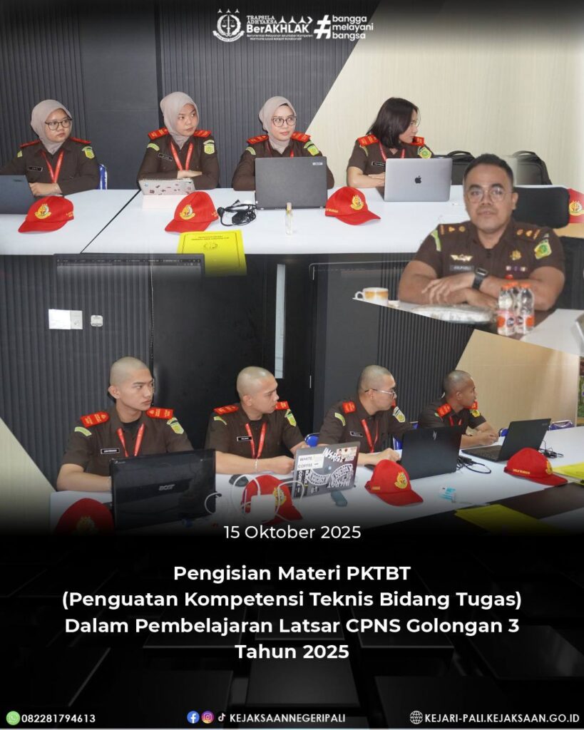 Talang Ubi, Kepala Seksi Tindak Pidana Umum Bapak Julfadli, SH, dan Kepala Seksi Tindak Pidana K