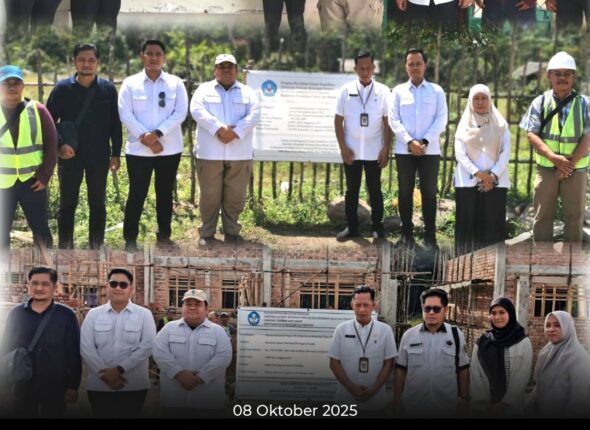 Talang Ubi, Tim Pengamanan Pembangunan Strategis (PPS) Kejari PALI yang dipimpin oleh Kasi Intel
