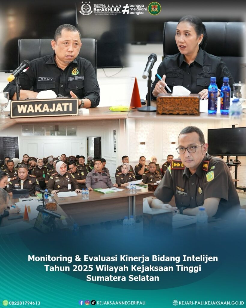 Palembang,Kepala Kejaksaan Negeri PALI Bapak Farriman Isandi Siregar, SH, MH, didampingi Kepala