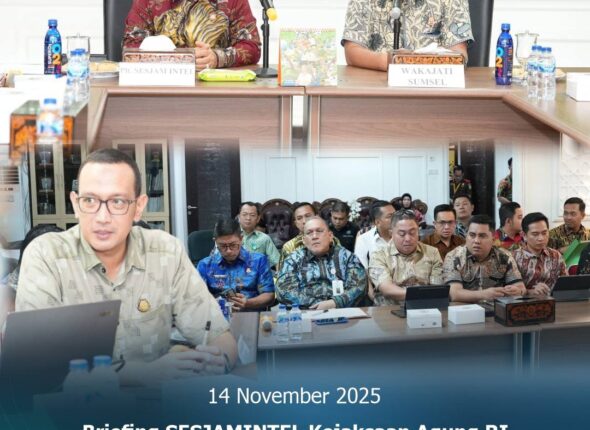 Palembang,Kepala Kejaksaan Negeri PALI Bapak Farriman Isandi Siregar, SH, MH, didampingi Kepala (2)