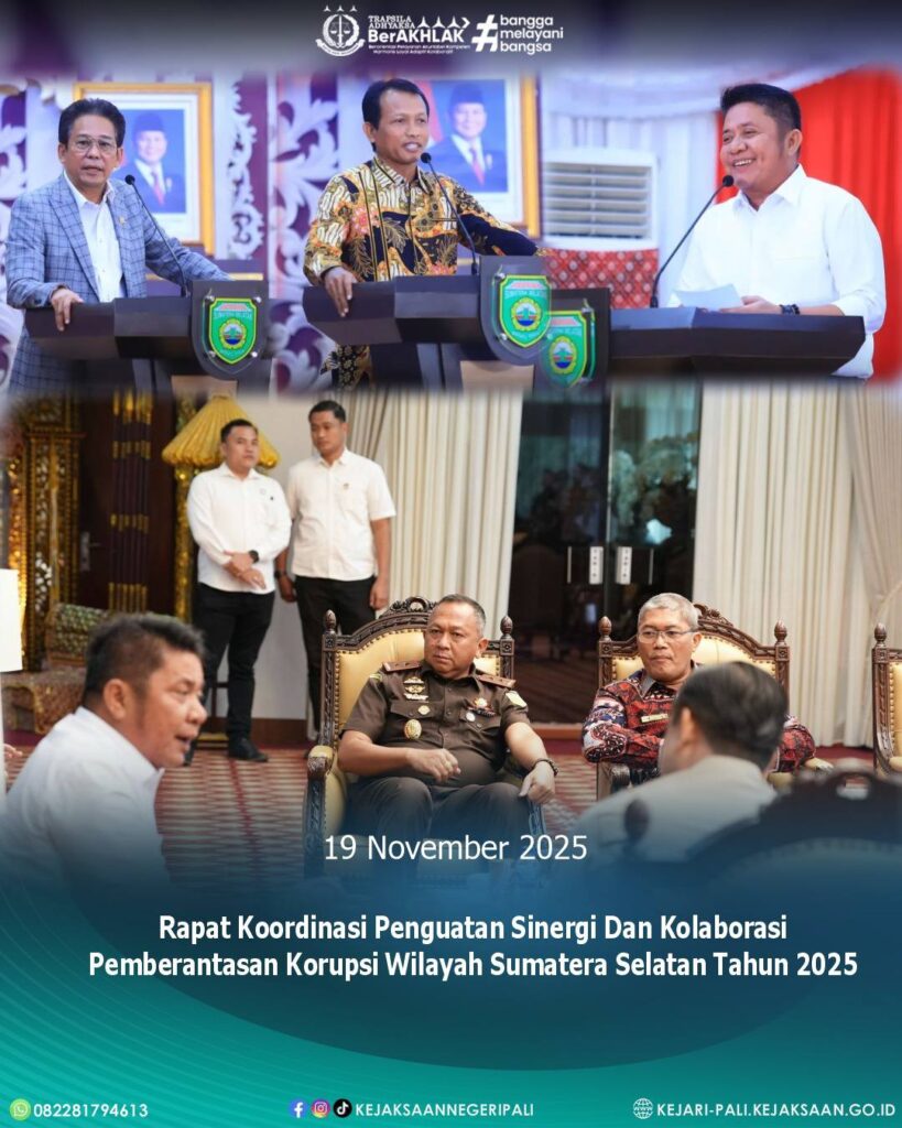 Palembang,Kepala Kejaksaan Negeri PALI Bapak Farriman Isandi Siregar, SH, MH, menghadiri kegiata