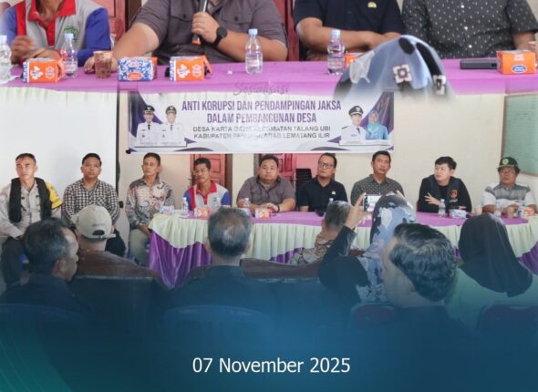 Talang Ubi, Kepala Kejaksaan Negeri PALI diwakili oleh Kepala Seksi Intelijen Bapak Rido Dharma (7)