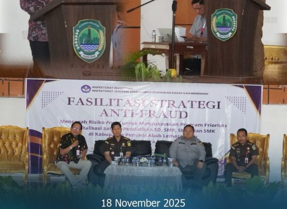 Talang Ubi, Telah dilaksanakan Forum Grup Discussion pada Kegiatan Fasilitasi Strategi Anti-Frau