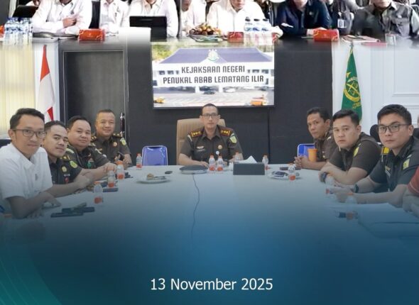 Talang Ubi,Kepala Kejaksaan Negeri PALI Bapak Farriman Isandi Siregar, SH, MH, Kasubbagbin, Para