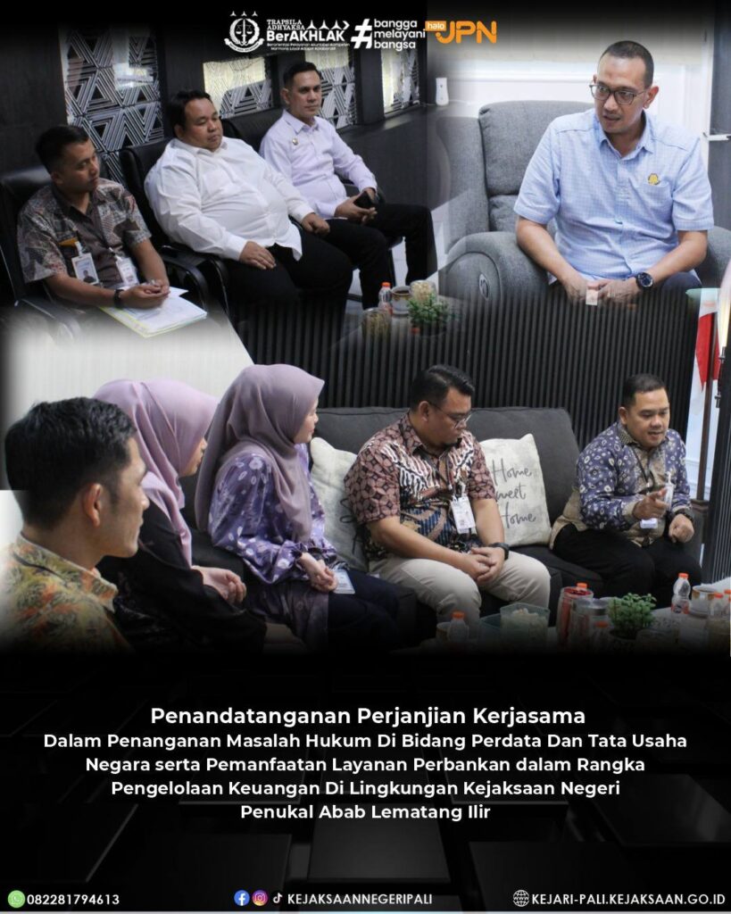 Talang Ubi,Kepala Kejaksaan Negeri PALI Bapak Farriman Isandi Siregar, SH, MH, dan Area Manager