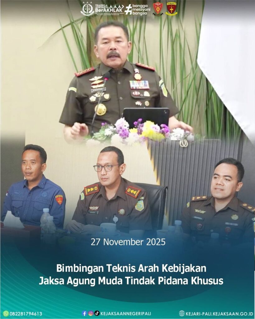 Talang Ubi, Kepala Kejaksaan Negeri PALI Bapak Farriman Isandi Siregar, SH, MH didampingi Kepala (5)