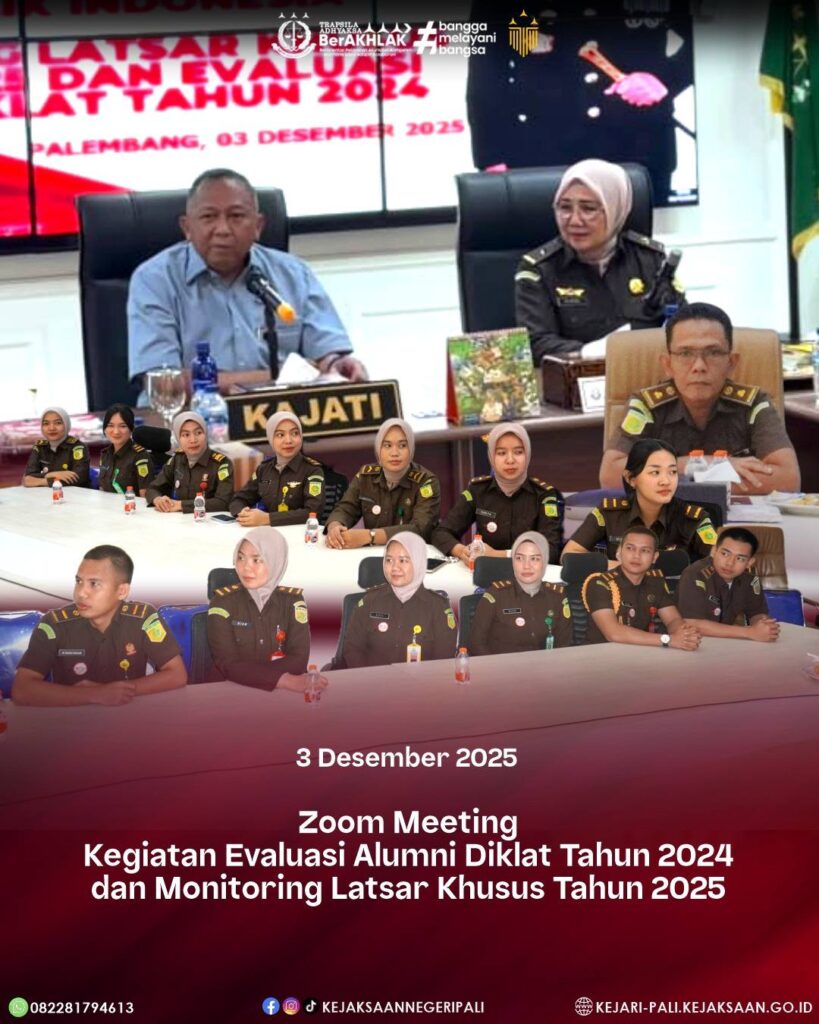 Talang Ubi, Kepala Sub Bagian Pembinaan Bapak Widodo Sudarsono, SH bersama Para Peserta Alumni D (2)