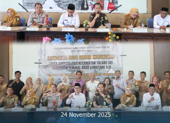 Talang Ubi,Kepala Kejaksaan Negeri PALI yang diwakili oleh Jaksa Fungsional Seksi Bidang Intelij