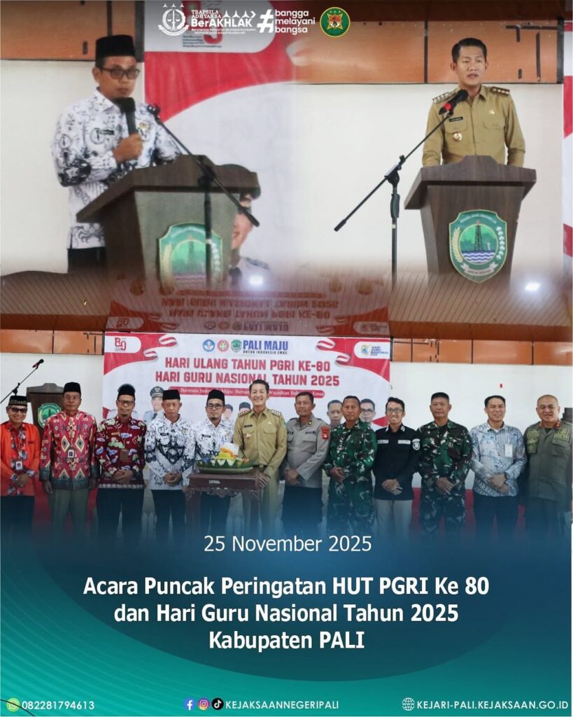 Talang Ubi,Kepala Kejaksaan Negeri PALI yang diwakili oleh Kasubsi A Seksi Intelijen Bapak Judis