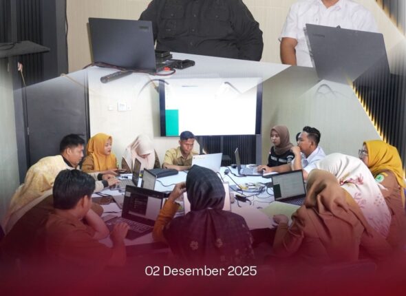 Talang Ubi,Kepala Seksi Intelijen Bapak Rido Dharma Hermando, SH, MH didampingi Operator Jaga De