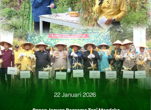 Talang Ubi,Kepala Kejaksaan Negeri PALI diwakili Kepala Seksi Intelijen Bapak Rido Dharma Herman
