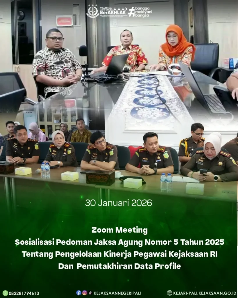 Palembang, Kepala Kejaksaan Negeri PALI Bapak Hamidi, SH, MH,mengikuti Sosialisasi Pelaksanaan