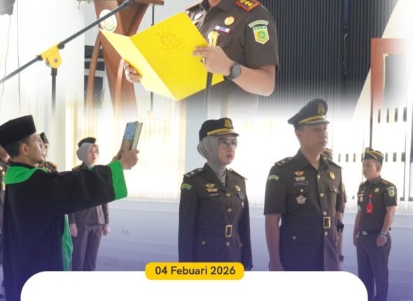 Talang Ubi,Dilaksanakan Pelantikan dan Pengambilan Sumpah Kepala Seksi Perdata dan Tata Usaha Ne