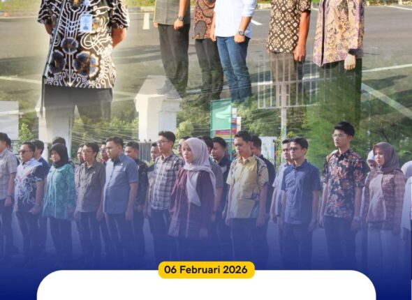 Talang Ubi,Telah dilaksanakan Apel Sore di Halaman Kantor Kejaksaan Negeri PALI dengan bertindak