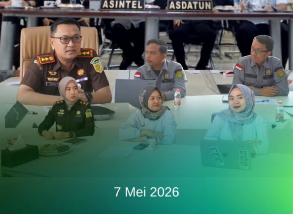 Talang Ubi, Kepala Kejaksaan Negeri PALI Bapak Hamidi, S.H., M.H., didampingi Kepala Seksi Perd