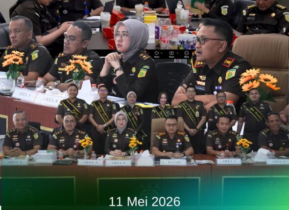 Talang Ubi,Kepala Kejaksaan Negeri PALI Bapak Hamidi, SH, MH, didampingi Para Kasi, Agen Perubah