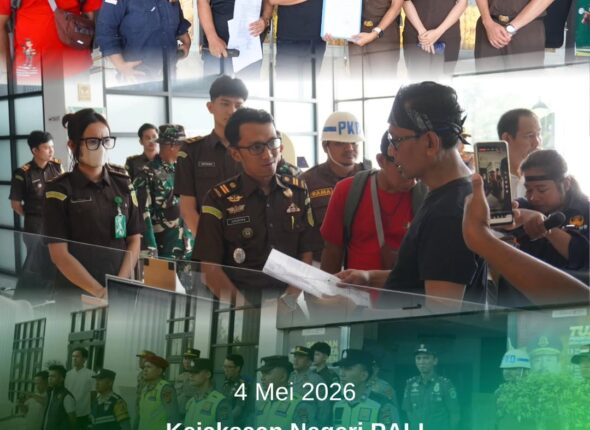 Talang Ubi,Kepala Kejaksaan Negeri PALI diwakili Kasubsi I Bapak Judistira Yusticia, S.H., M.H.