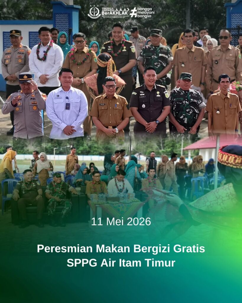 Talang Ubi,Kepala Kejaksaan Negeri PALI diwakili oleh Kasubsi II Seksi Intelijen Bapak M. Rezha