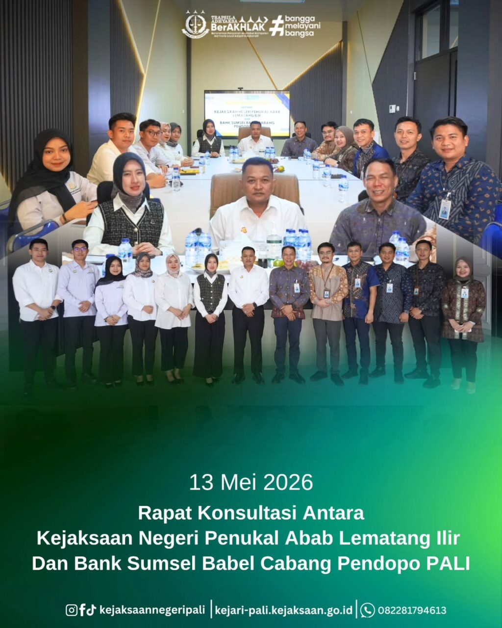 Instagram post from kejaksaannegeripali. This post is in position 18.