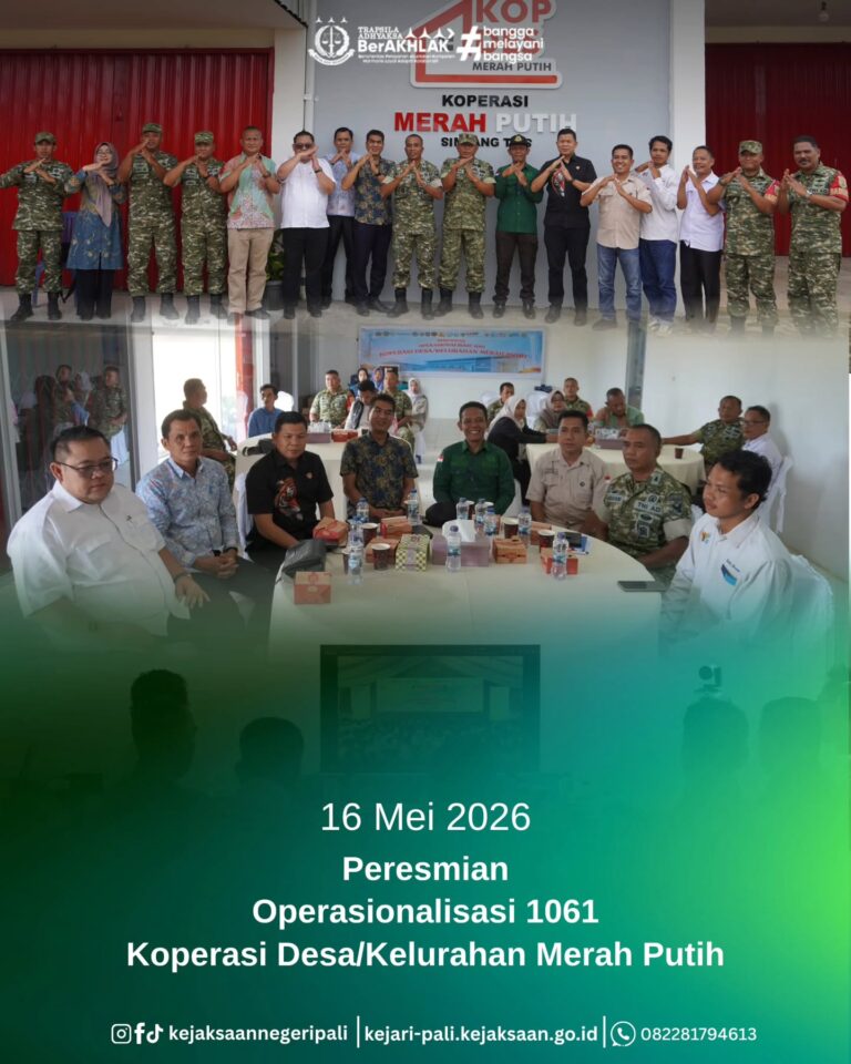 Instagram post from kejaksaannegeripali. This post is in position 14.