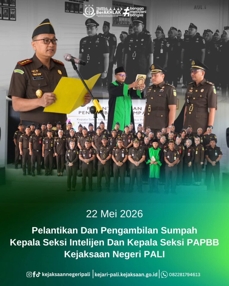 Instagram post from kejaksaannegeripali. This post is in position 3.
