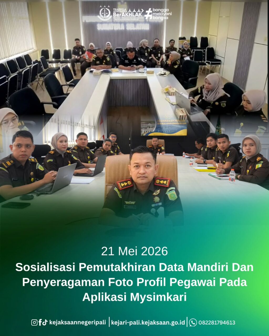 Instagram post from kejaksaannegeripali. This post is in position 4.