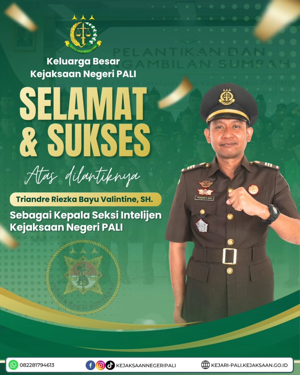 Instagram post from kejaksaannegeripali. This post is in position 1.