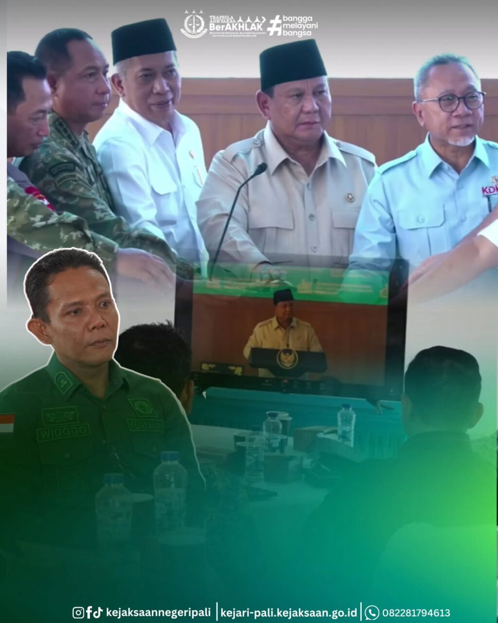 Instagram post from kejaksaannegeripali. This post is in position 1.