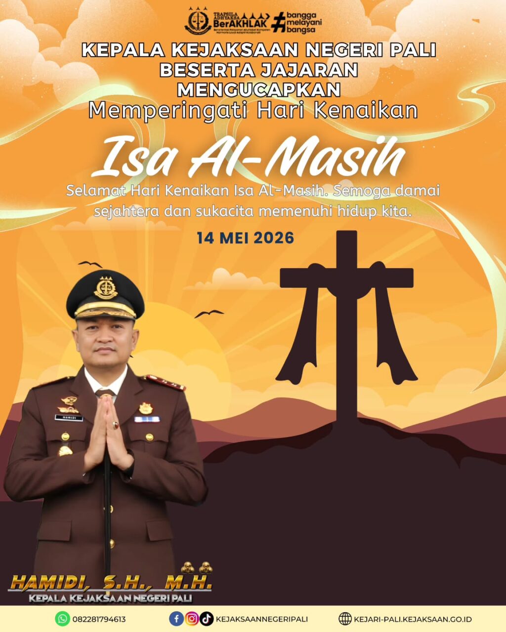Instagram post from kejaksaannegeripali. This post is in position 15.