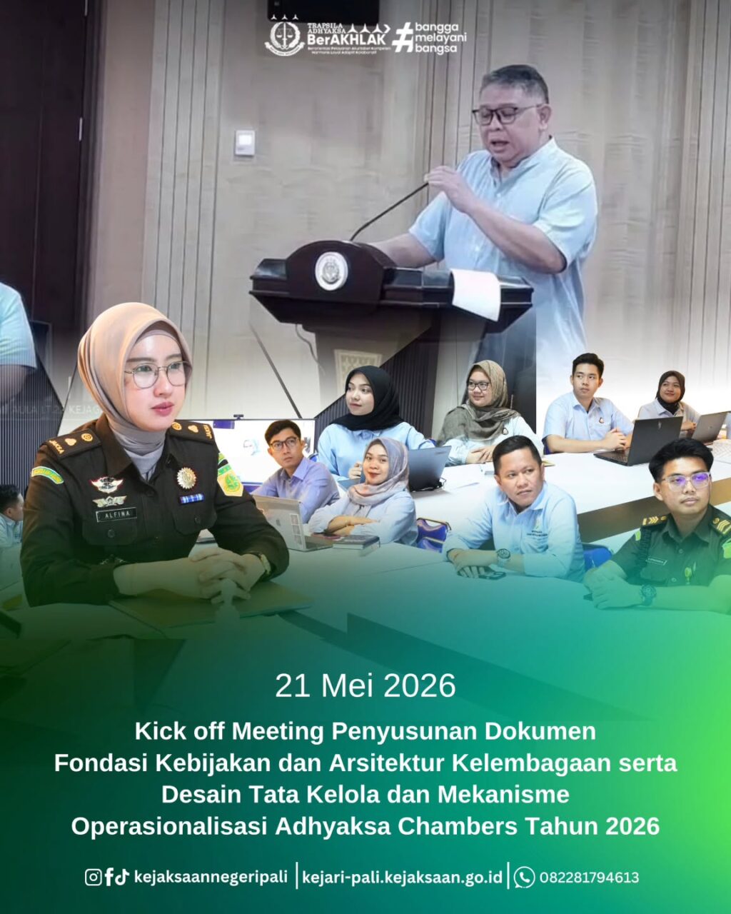 Instagram post from kejaksaannegeripali. This post is in position 3.