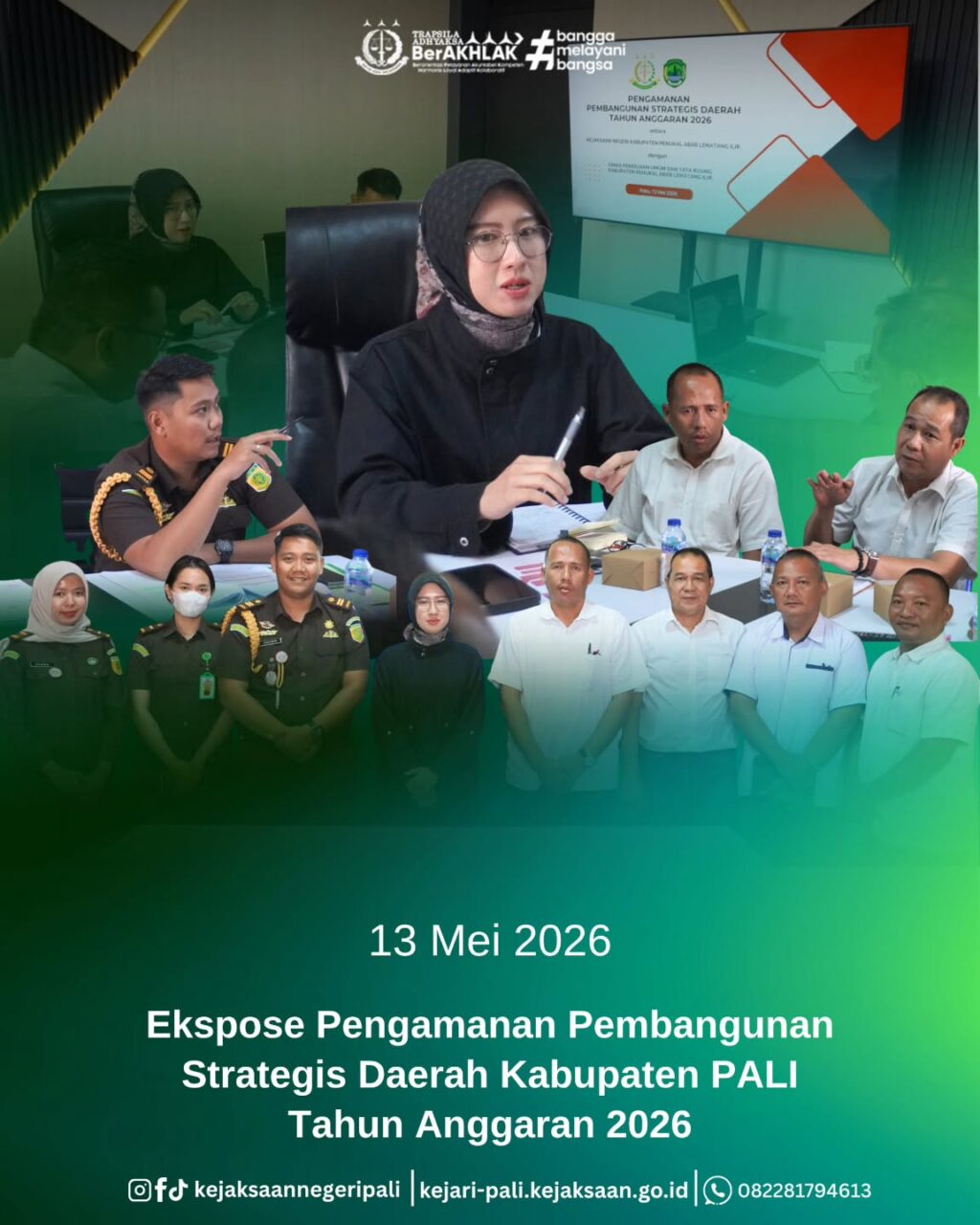 Instagram post from kejaksaannegeripali. This post is in position 16.