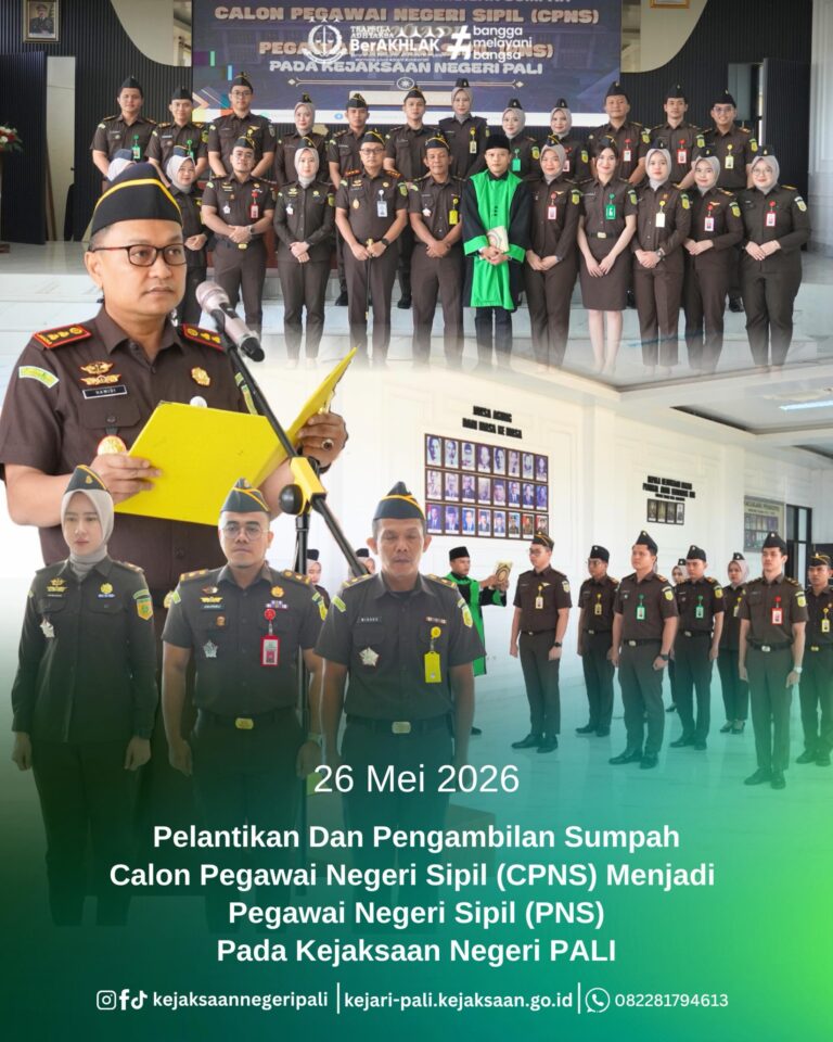 Instagram post from kejaksaannegeripali. This post is in position 5.